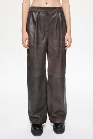 Les Benjamins - LEATHER PANT 001