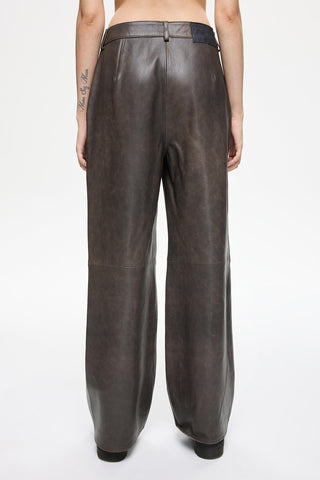 Les Benjamins - LEATHER PANT 001