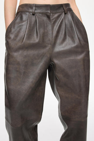 Les Benjamins - LEATHER PANT 001