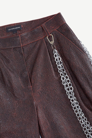 Les Benjamins - LEATHER PANT 202