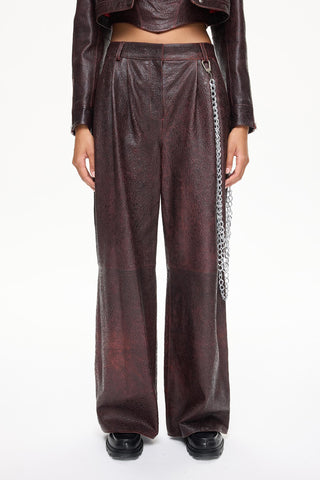 Les Benjamins - LEATHER PANT 202
