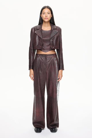 Les Benjamins - LEATHER PANT 202