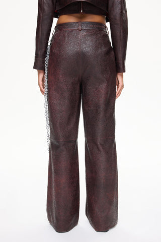 Les Benjamins - LEATHER PANT 202