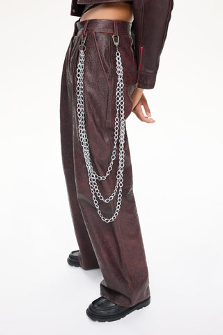 Les Benjamins - LEATHER PANT 202
