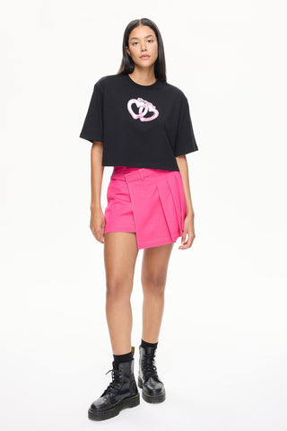 Les Benjamins - CROP OVERSIZED TEE 004