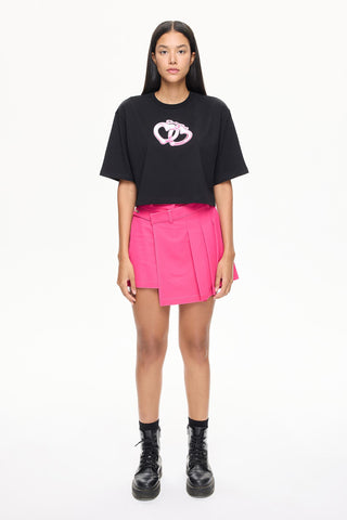 Les Benjamins - CROP OVERSIZED TEE 004