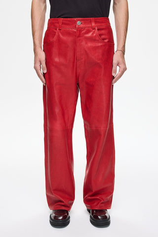 Les Benjamins - LEATHER PANT 202