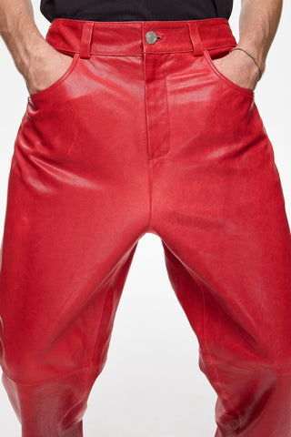 Les Benjamins - LEATHER PANT 202