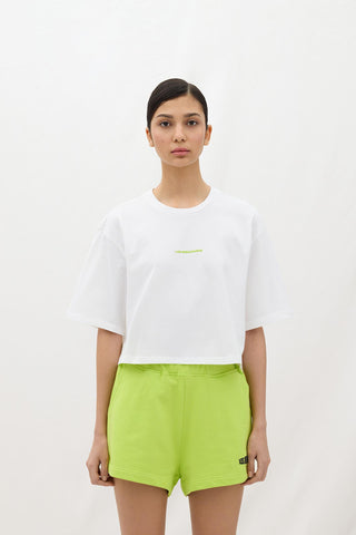 Les Benjamins - CROP OVERSIZED TEE 022