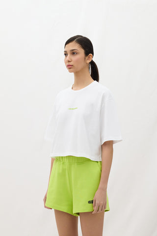 Les Benjamins - CROP OVERSIZED TEE 022