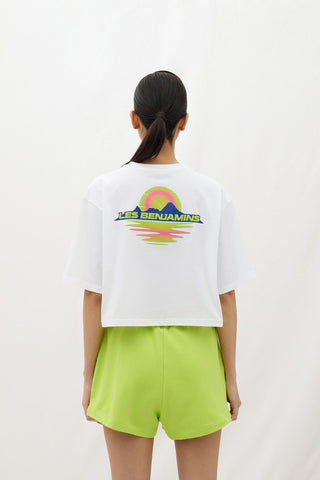 Les Benjamins - CROP OVERSIZED TEE 022