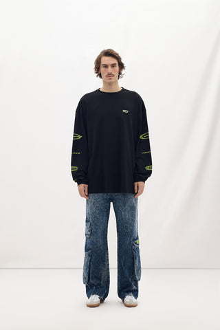 Les Benjamins - OVERSIZED LONG SLEEVE TEE 003
