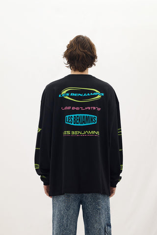 Les Benjamins - OVERSIZED LONG SLEEVE TEE 003