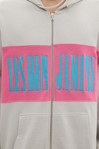 Les Benjamins - RELAXED ZIP HOODIE 003