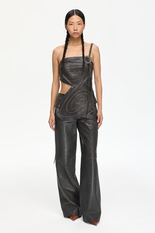 Les Benjamins - LEATHER PANT 003