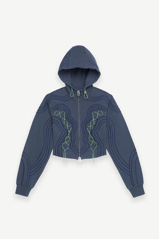 Les Benjamins - RELAXED ZIP HOODIE 004