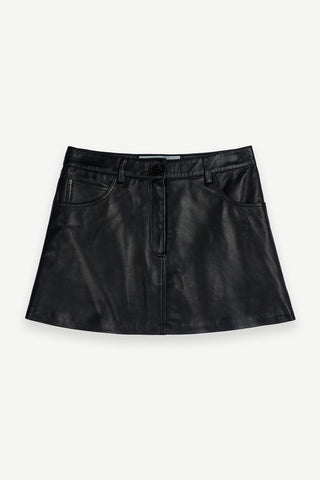 Les Benjamins - LEATHER SKIRT 403