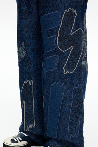 Les Benjamins - DENIM SWEATPANT 101