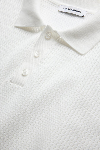 Les Benjamins - KNIT POLO TEE 001