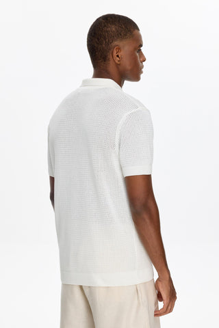 Les Benjamins - KNIT POLO TEE 001
