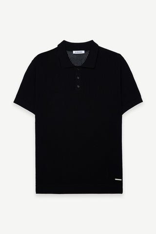 Les Benjamins - KNIT POLO TEE 002