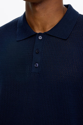 Les Benjamins - KNIT POLO TEE 003