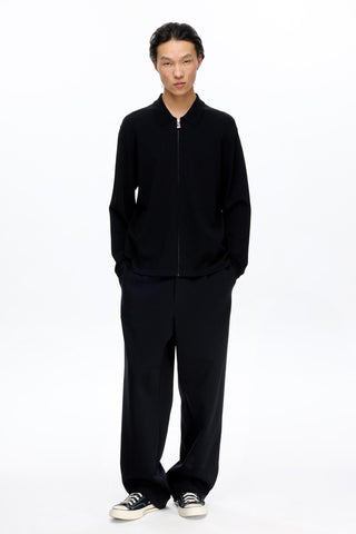 Les Benjamins - KNIT ZIPPED JACKET 401