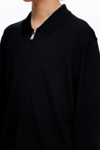 Les Benjamins - KNIT ZIPPED JACKET 401