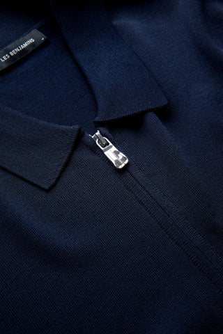 Les Benjamins - KNIT ZIPPED JACKET 402