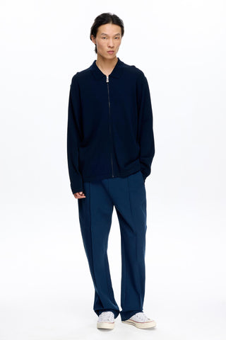 Les Benjamins - KNIT ZIPPED JACKET 402