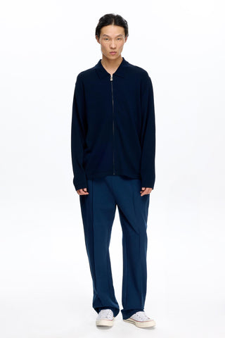Les Benjamins - KNIT ZIPPED JACKET 402