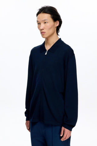 Les Benjamins - KNIT ZIPPED JACKET 402