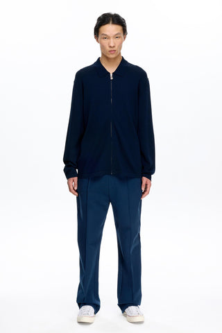Les Benjamins - KNIT ZIPPED JACKET 402