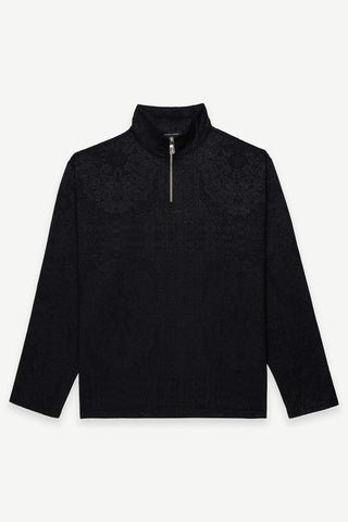 Les Benjamins - HALF ZIP CARPET SWEATSHIRT