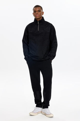 Les Benjamins - HALF ZIP CARPET SWEATSHIRT