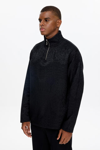 Les Benjamins - HALF ZIP CARPET SWEATSHIRT