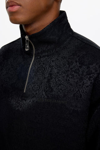 Les Benjamins - HALF ZIP CARPET SWEATSHIRT