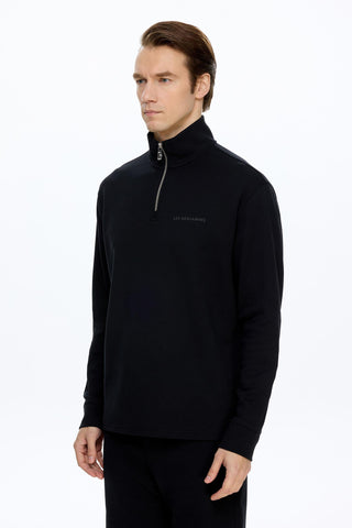 Les Benjamins - HALF ZIP SWEATSHIRT 401