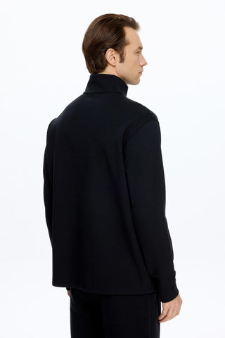 Les Benjamins - HALF ZIP SWEATSHIRT 401