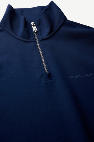 Les Benjamins - HALF ZIP SWEATSHIRT 402