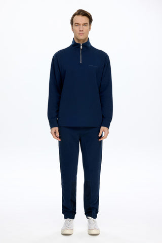 Les Benjamins - HALF ZIP SWEATSHIRT 402