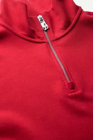 Les Benjamins - HALF ZIP SWEATSHIRT 407