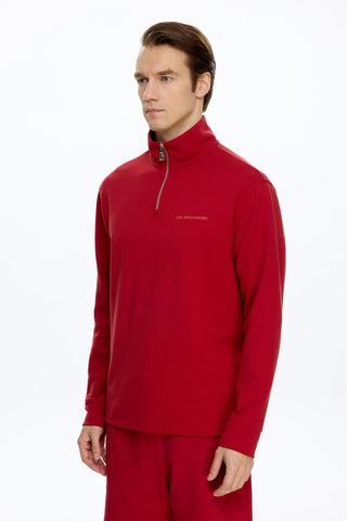 Les Benjamins - HALF ZIP SWEATSHIRT 407