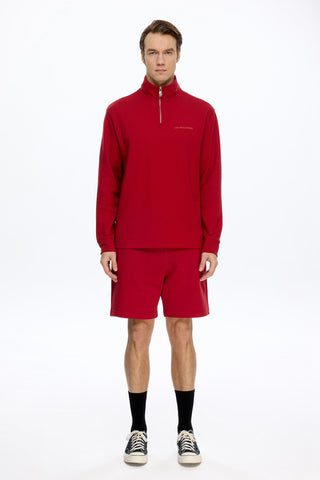Les Benjamins - HALF ZIP SWEATSHIRT 407