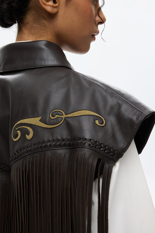 Les Benjamins - LEATHER VEST 101