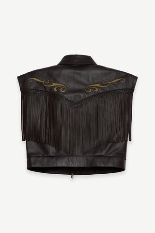 Les Benjamins - LEATHER VEST 101