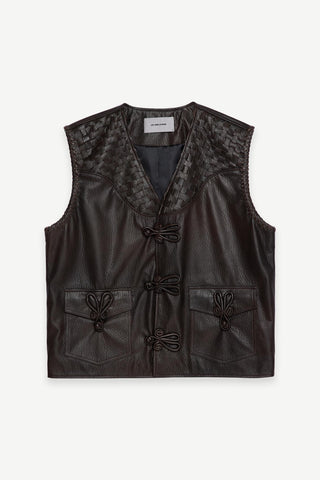 Les Benjamins - LEATHER VEST 201